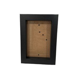 Black Wood Tabletop Picture Frame 4x6 Modern Classic Home Decor